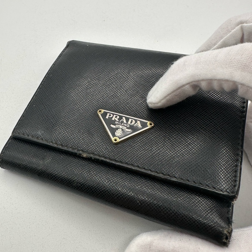 Prada Saffiano Leather Wallet - Picture 2 of 12
